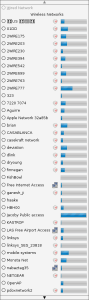 lots of wifi networks