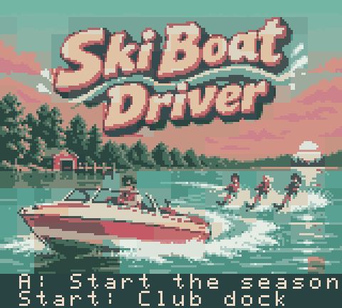 Ski Boat Driver game screenshot
