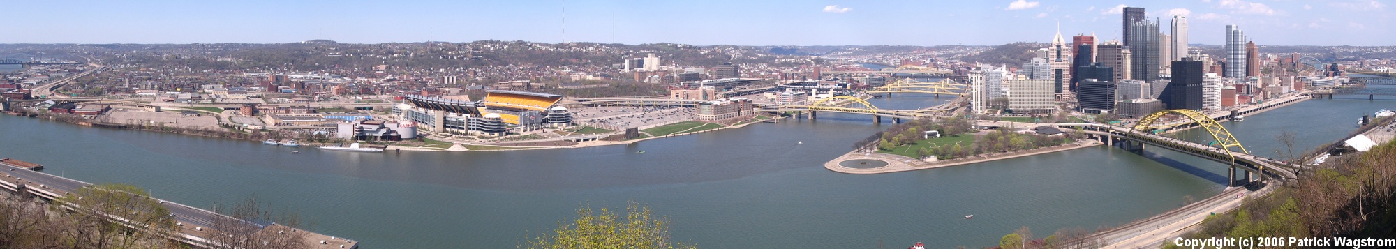 Pittsburgh as viewed from the Duquesne Incline